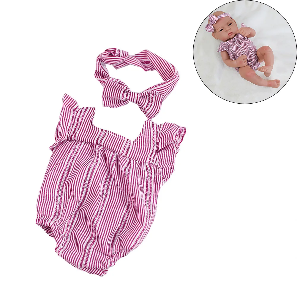 Neue Puppe Kleidung Kleid Overall Weste für 40 cm 16 Zoll Baby Puppe Mädchen Nette Reborn Puppe Kleidung Zubehör Kinder DIY Spielzeug Geschenke – Detail 20
