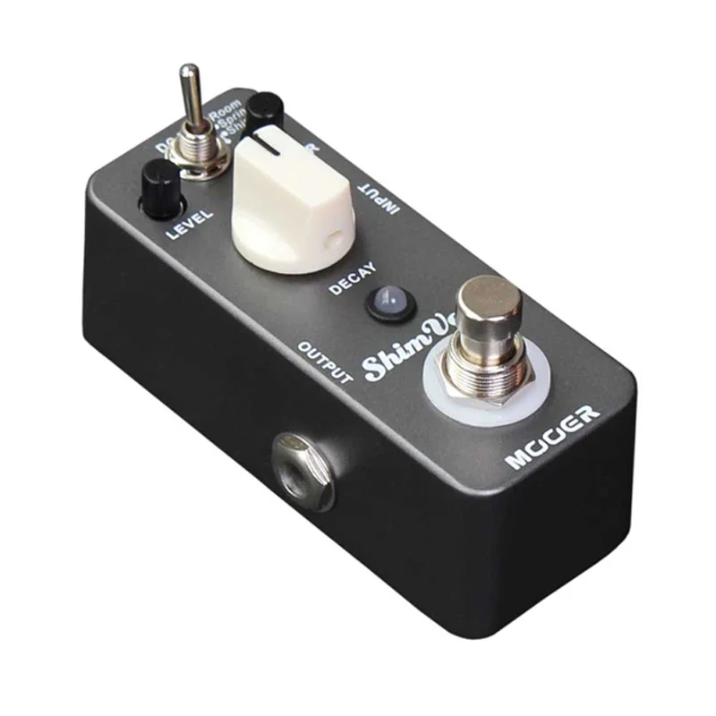 Mooer ShimVerb Digital Reverb Guitar Effect Pedal Mini Guitar Pedal 3 Reverb Modes for Electric Guitar True Bypass Guitar Parts