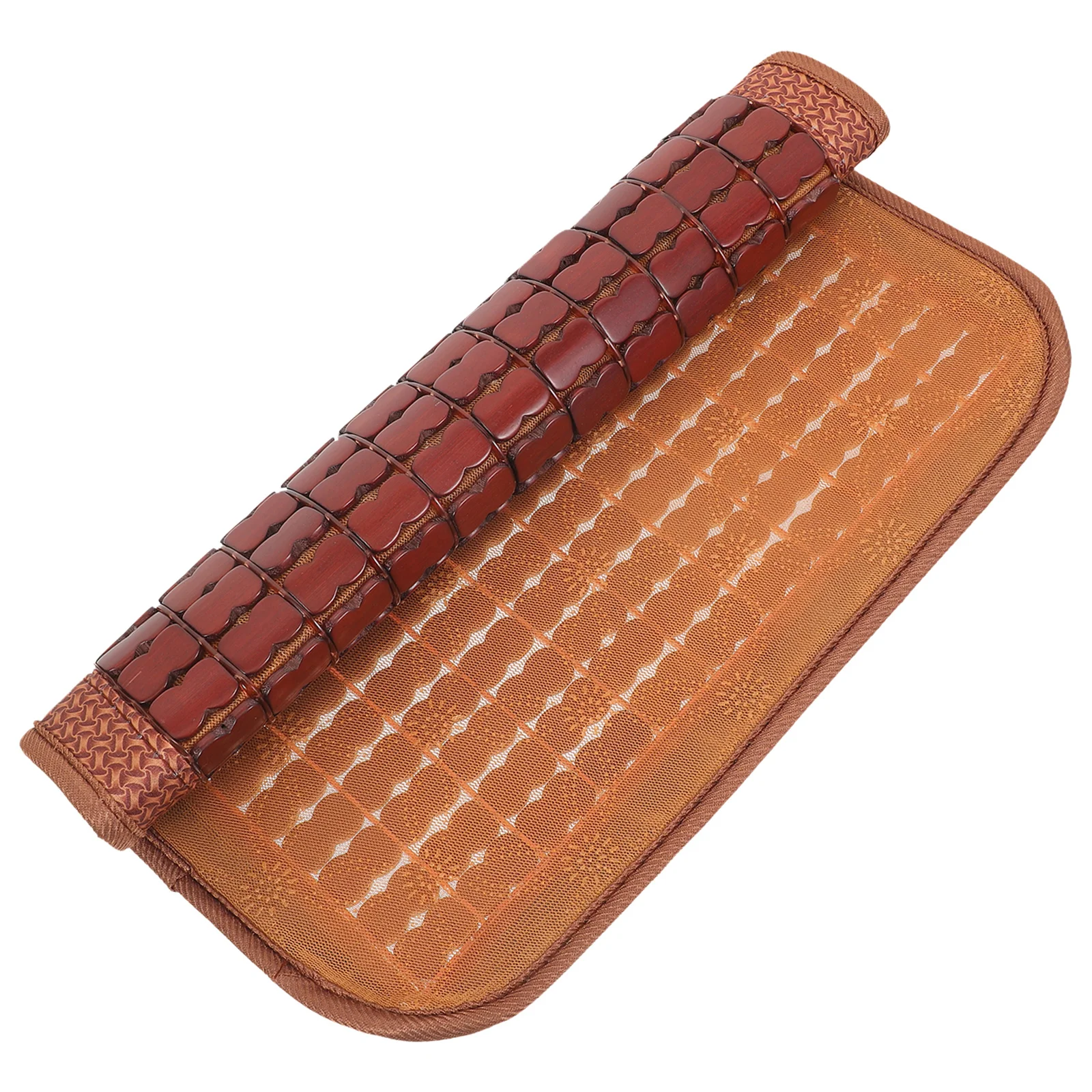 

Cool Bamboo Seat Cushion for Summer Breathable Chair Mat for Dining Car Office Comfortable Long Sitting Support