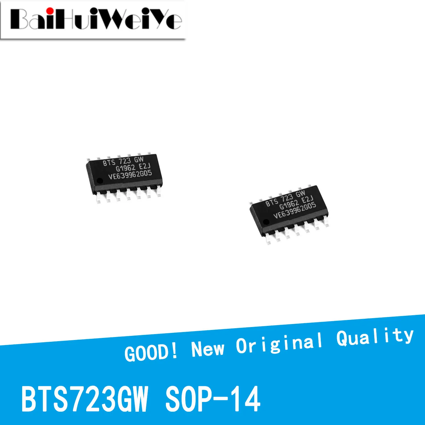 Chipset de interruptor interno BTS723GW BTS723 SMD SOP-14, 5 uds., nuevo Chipset de buena calidad