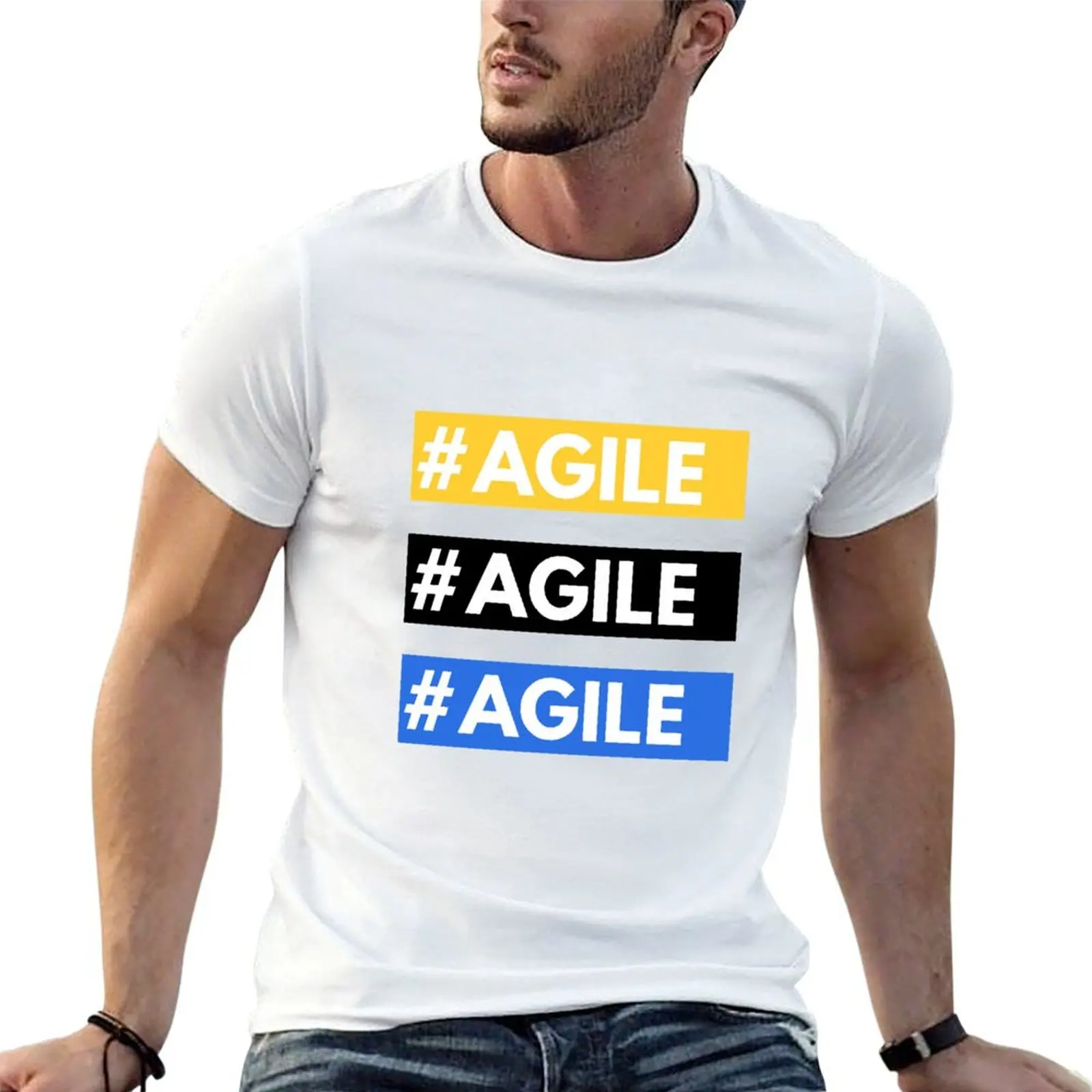 Agile Set T-Shirt Sport Basic Moisture Wicking Tee
