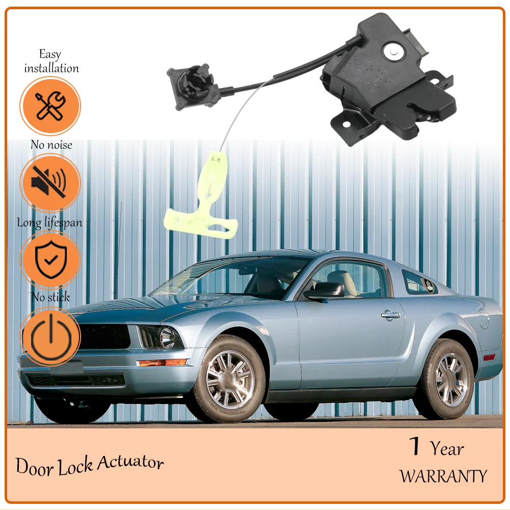 

Rear Tailgate Trunk Latch Lock Actuator Compatible with 2005-2007 Ford Coupe,oem 6R3Z6343200B,1R8Z5446318AA,6R3Z-6434200-B