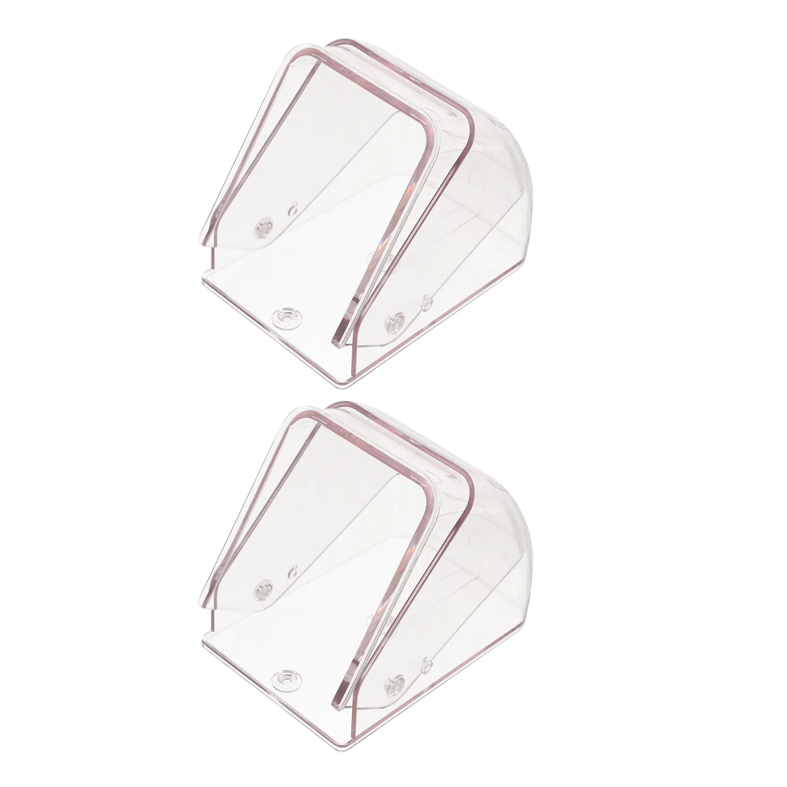 2 Pcs Wireless Doorbell Waterproof Cover Accessories Protection Chime Control Keypad Covers Protector Camera