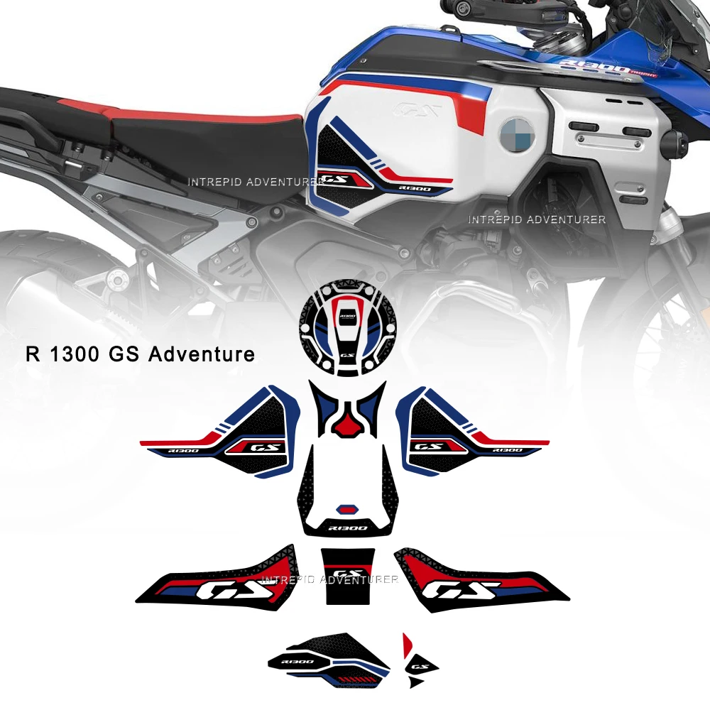 

Motorcycle Accessories 3D gel Resin Stickers Fuel Tank pad Protective decal Waterproof for R 1300 GS Adventure R1300GS ADV 2025
