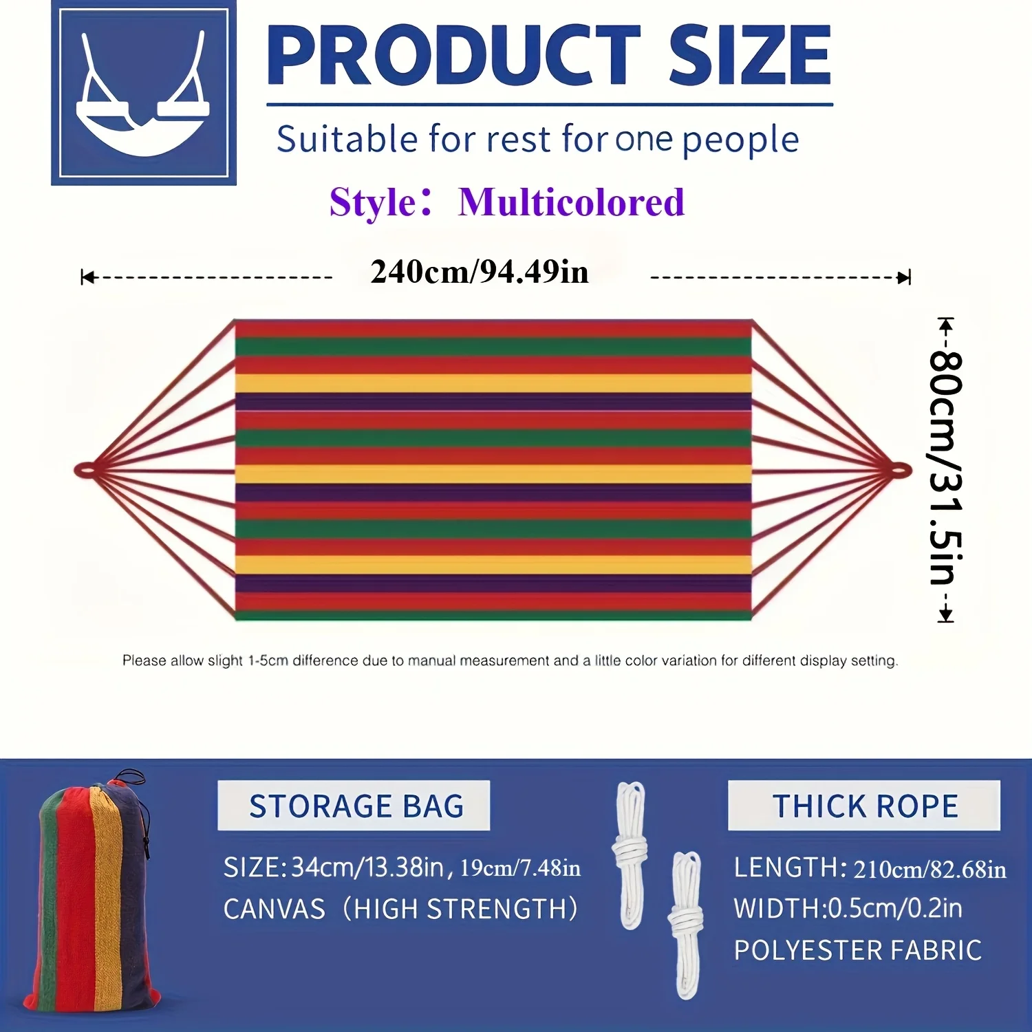 【أرجوحة تصوير للسفر】أرجوحة ضوئية ومضادة للانزلاق، 80 × 250 سم نقطة تسجيل مشهورة على الإنترنت: سرير محمول. طيات إلى حجم النخيل. أكل #1