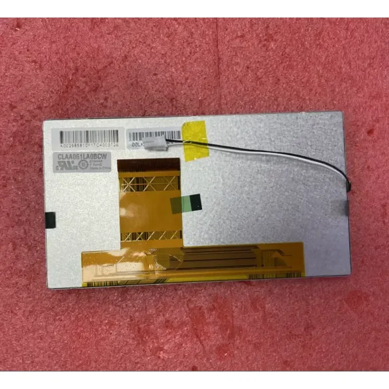 For CLAA061LA0BCW 6.1 Inch LCD Screen Display Panel Replacement Inner Monitor for Car Navigation System