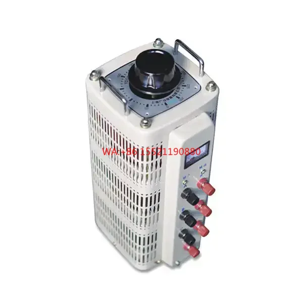 Phase AC Voltage Regulator Variable Transformer TSGC2-15K 1.5KVA 3KVA 6KVA 9KVA 15KVA 20KVA 380V Input Adjustable Three