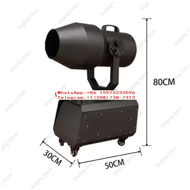 Portable Moving Head Party Foam Cannon and Machine for Swimming Pool and Amusement Park Entertainment Applications