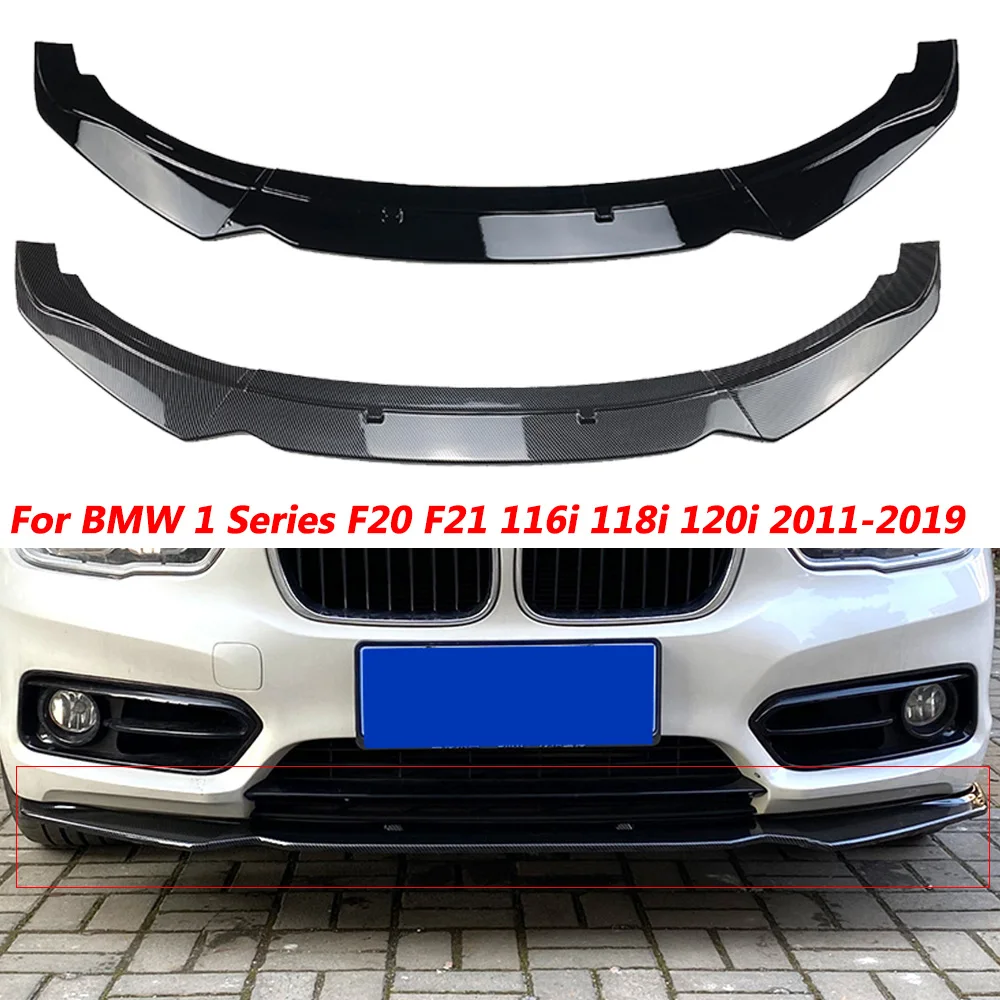 

Front Bumper Lip Guard Cover For BMW 1 Series F20 F21 2011-2019 Front Skirt Spoiler Body Kit Splitter Diffuser M Sport