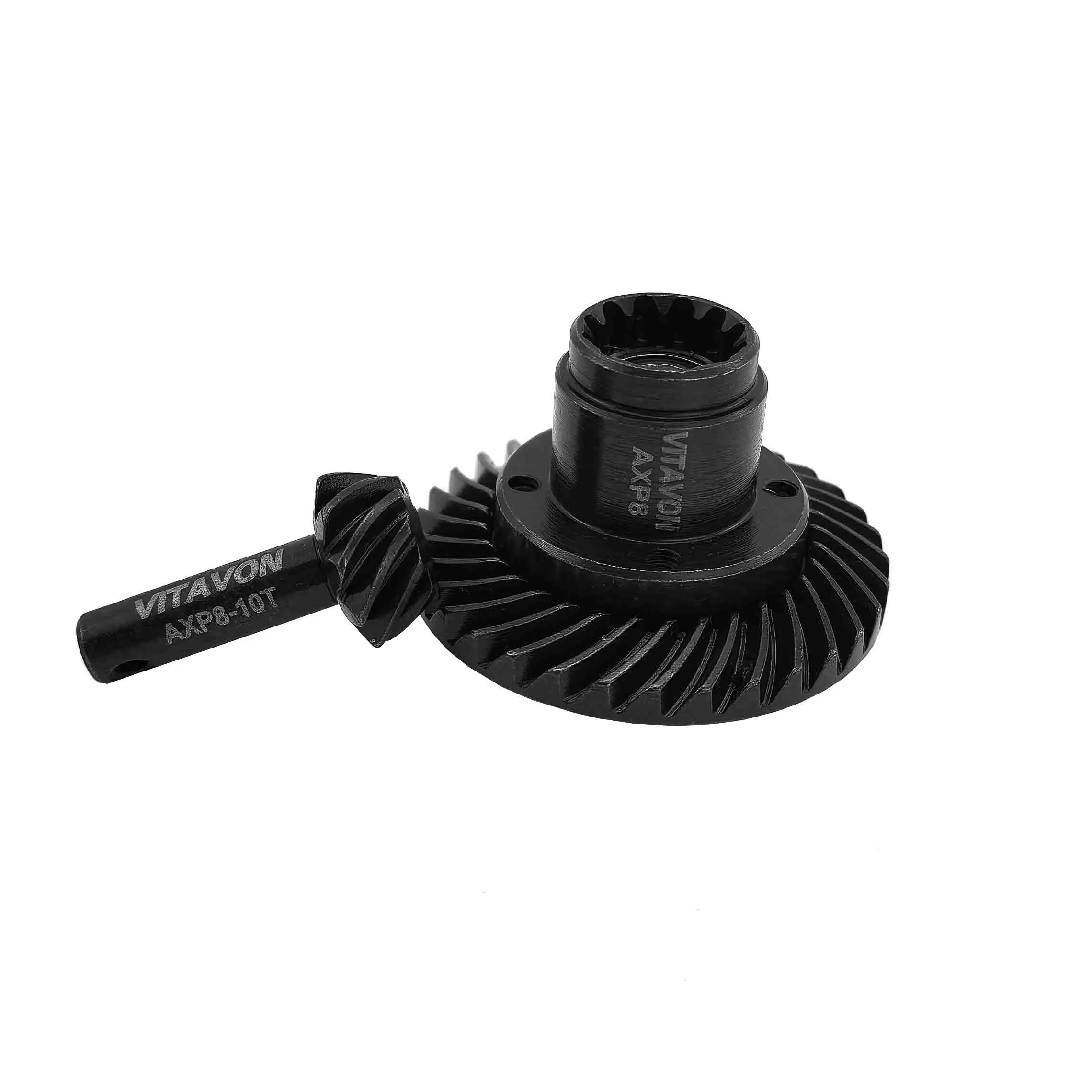VITAVON AXP8 CNC HD acier Diffs bobine & pignon/ensemble d'engrenages d'anneau 10/33T pour AXP8 1/8