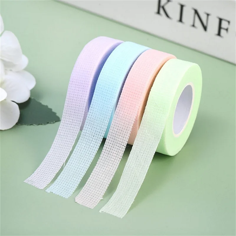 NEW 10/20/50PCS Random Color Under Eye Patches Micropore Tape Lashes Tape Eyelash Extension Tape Sensitive Skin Using Wholesale