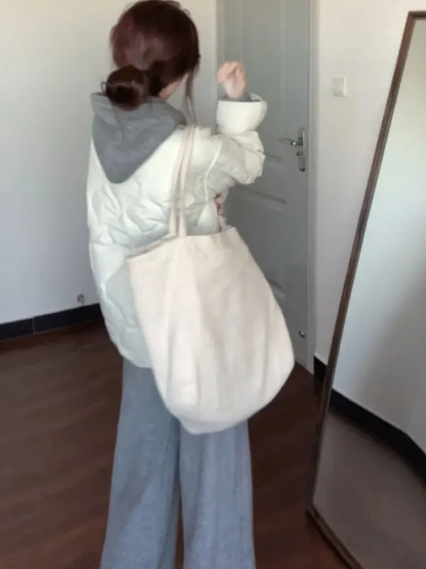 

Корейский Sle Faionable с капюшоном из хлопка, повседневные брюки, комплект из футболки, зимний комплект для поездок на работу, простой облегающий длинный вязаный комплект све