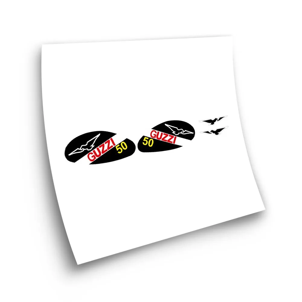 Moto Guzzi Cangurito motorbike compatible stickers