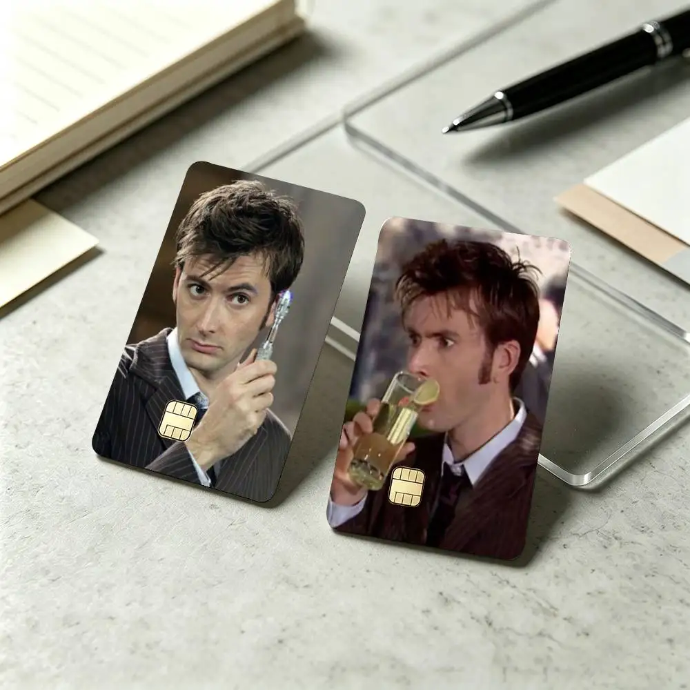T-Tenth Doctor David Tennant Sticker Film Tape Skin for Credit Card Debit Card Waterproof Stickers