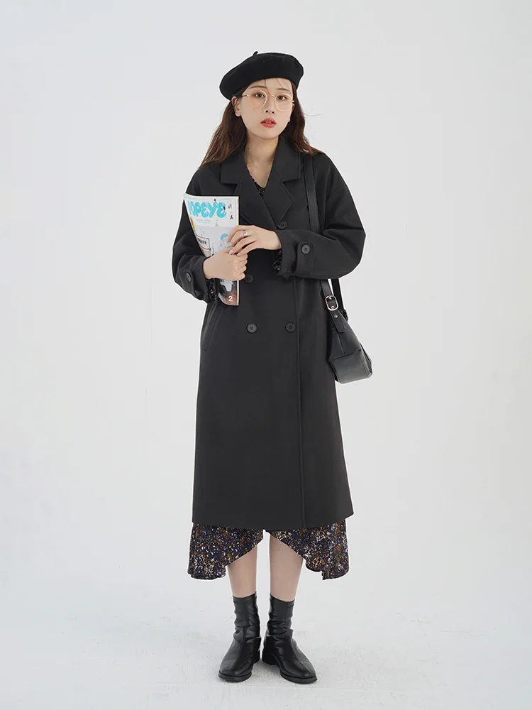 Рисунок 5 - Женское элегантное длинное шерстяное пальто