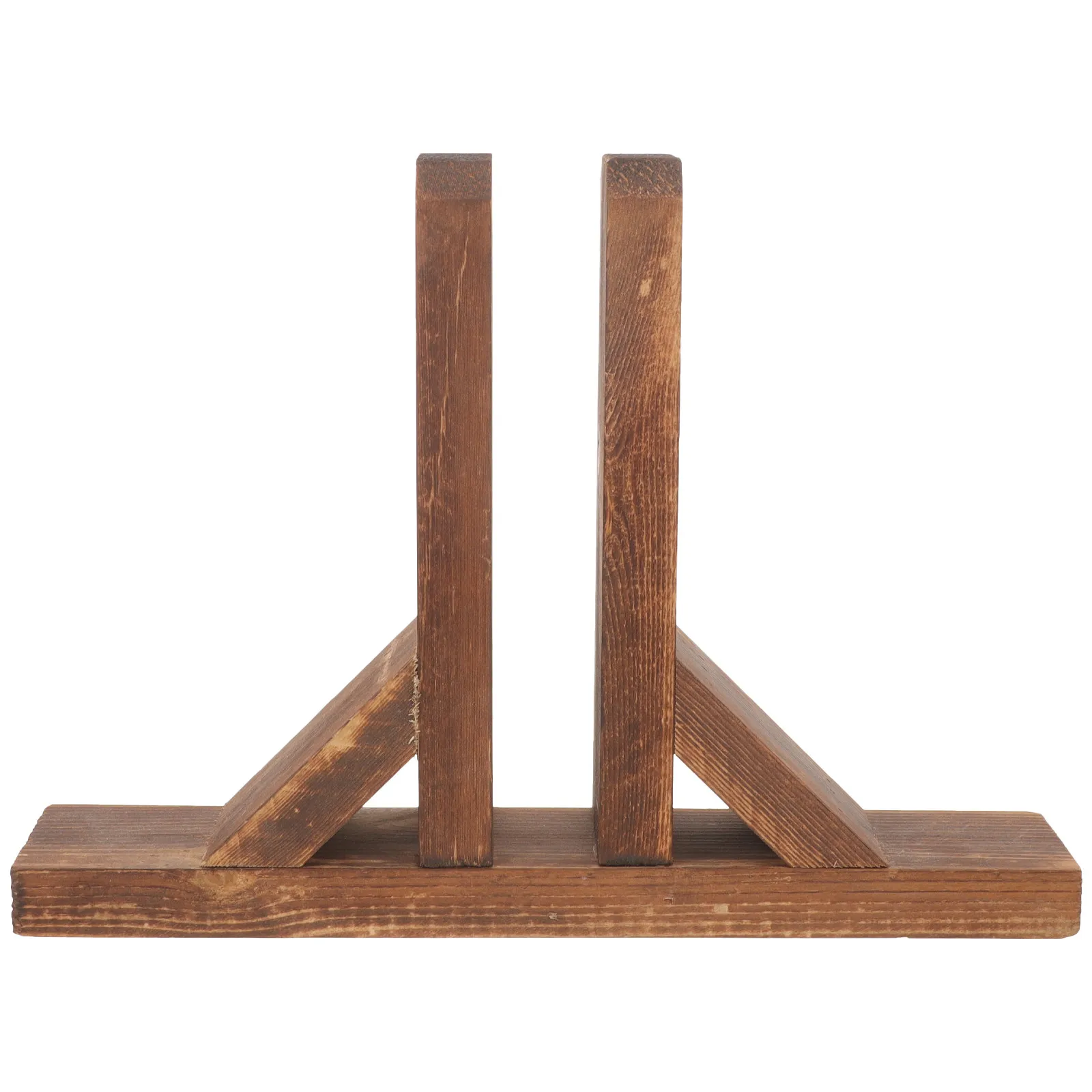 Solid Wood Screen Base Thick Sturdy Room Divider Stand Removable Wooden Fence Base Partition Support for Patio