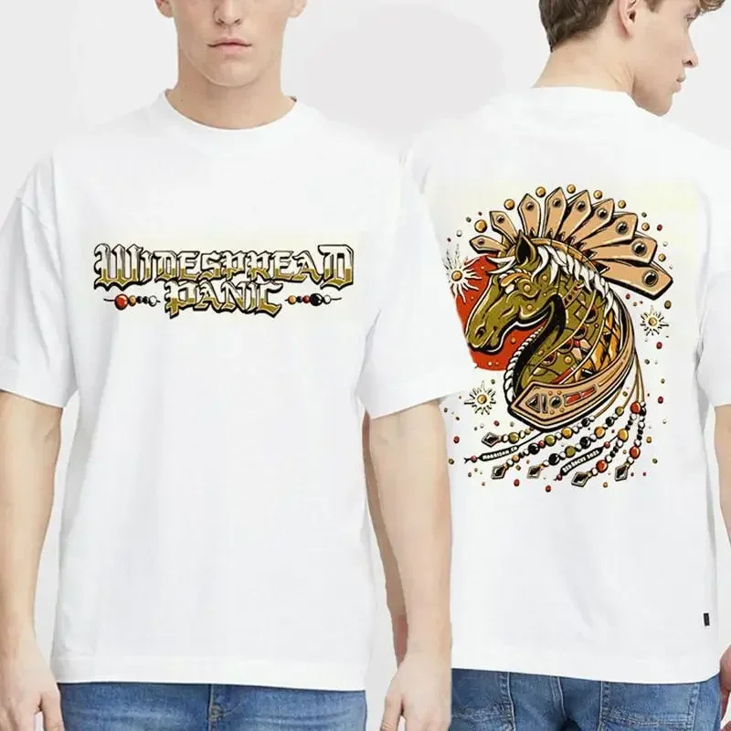 Widespread Panic Red Rocks Merchandise Tee Bronco On June 27-29 2025 At Red