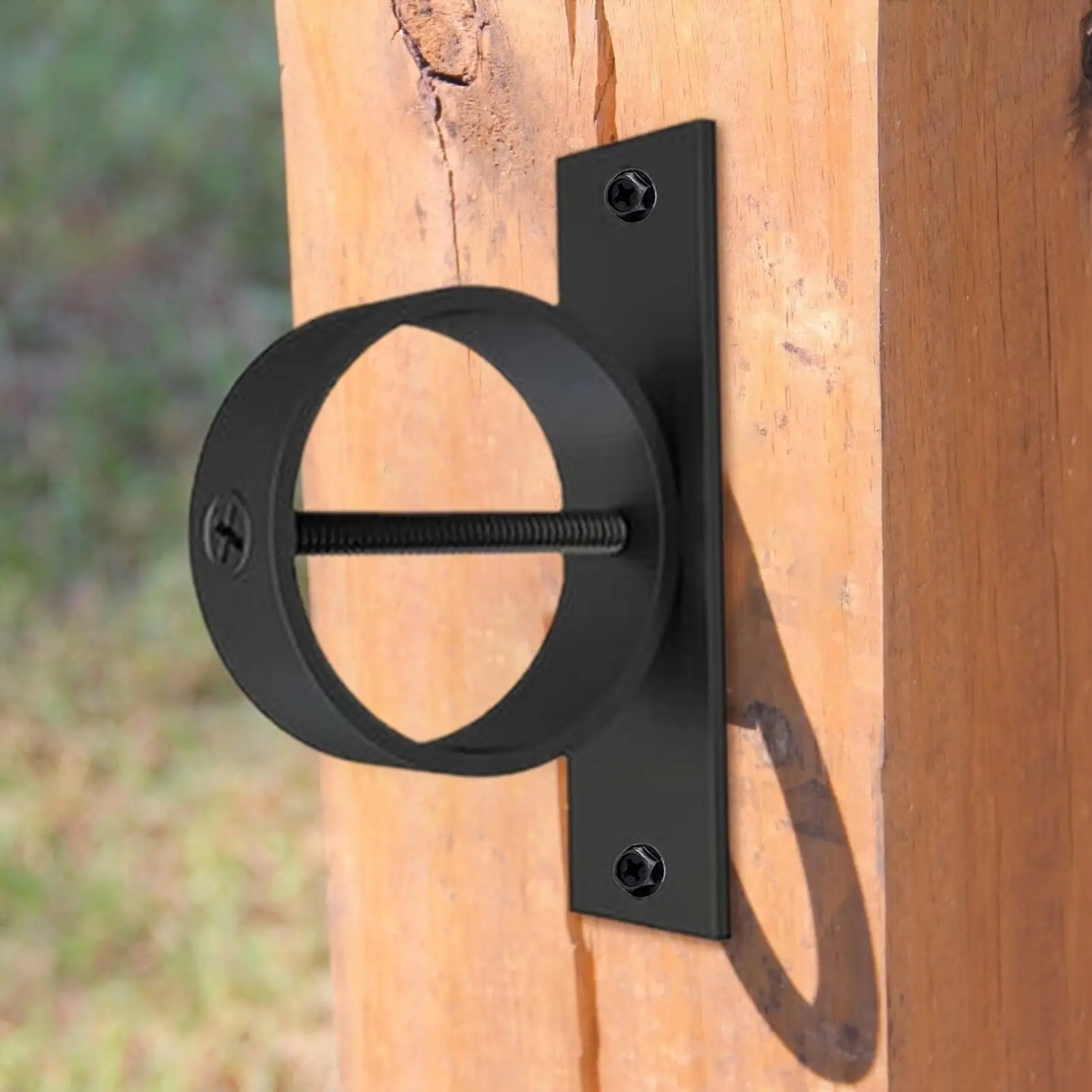Rope Support Holder for Docks Stair Decks Railing Rope Fencing Ceiling Hook Securing Rope Drop Ring Brackets w/ Cross Screw