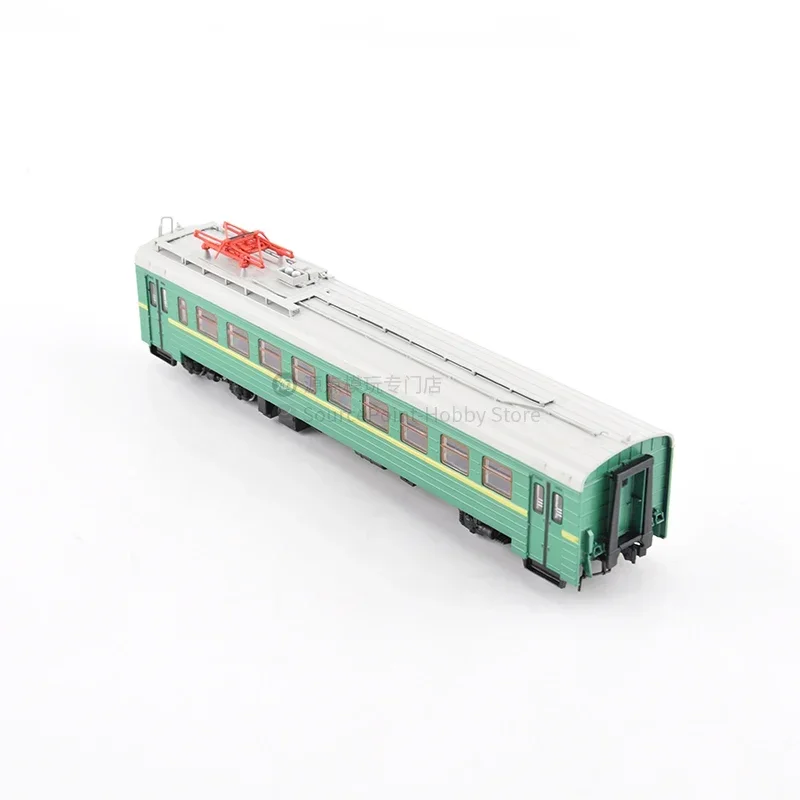 Original USSR Plastic Train Model ER2 Locomotive Carriage 1:87 Collectible Die Cast Car Model For Adult JLKN015