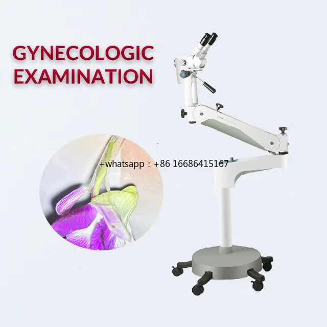 Kernel Binocular with Swing-arm Stand 5 Step Magnification for Examination of Vulva, Vagina and Cervix