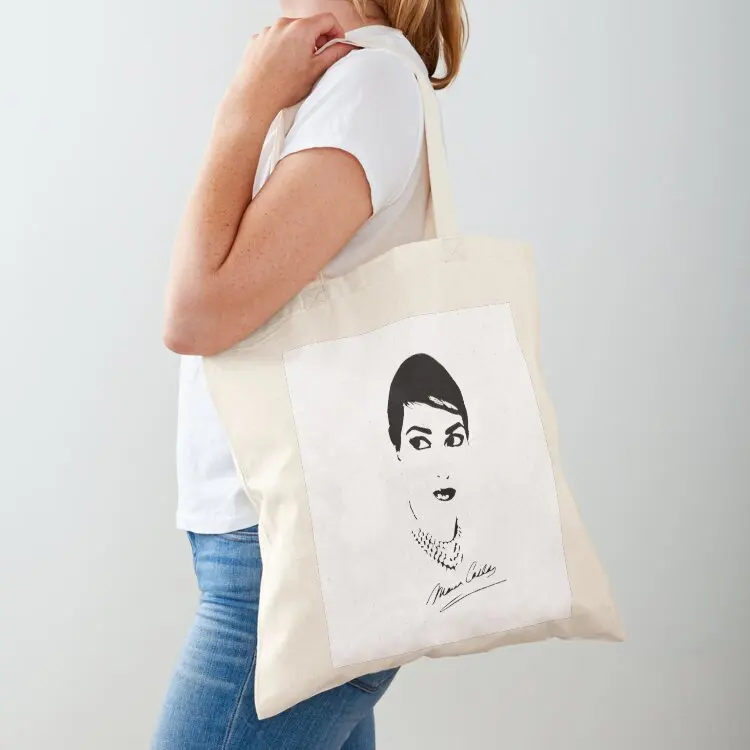 Maria Callas Pearls Tote Bag shopper bag women bags for women hand bag