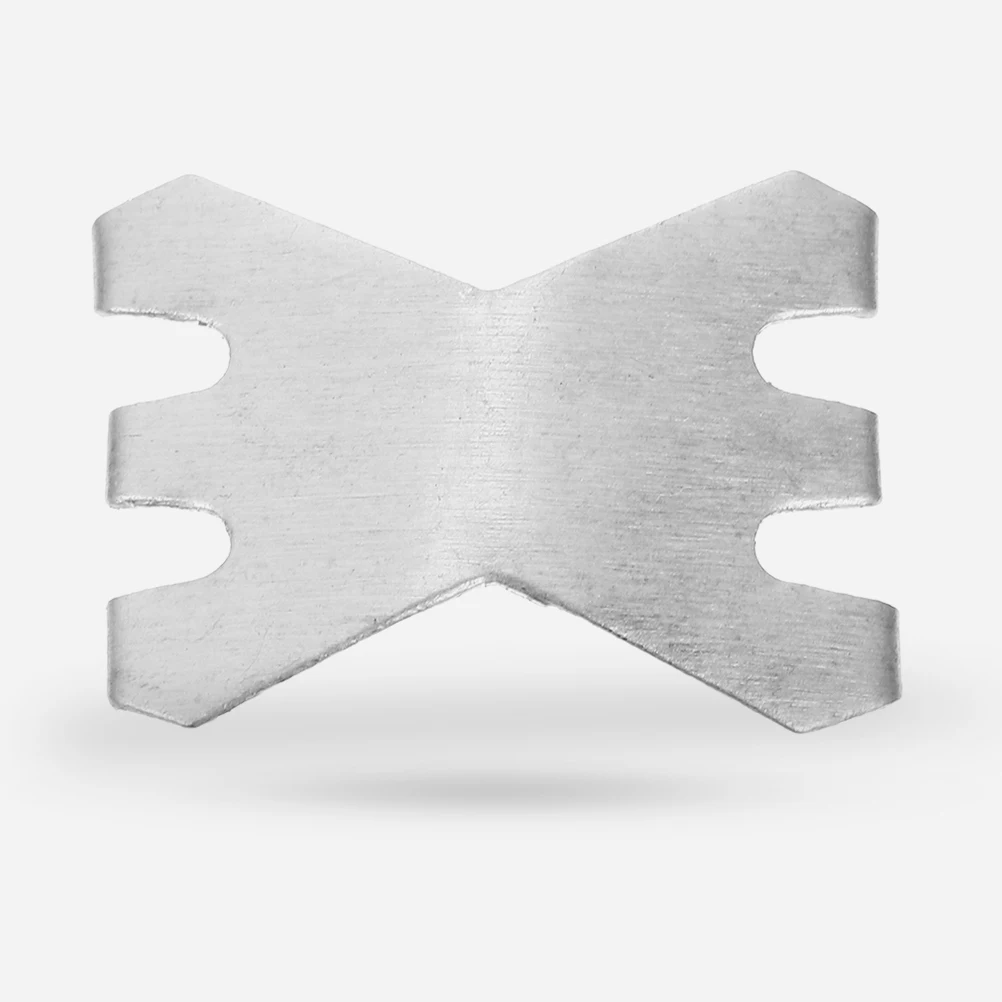 

100pcs Buckles Metal Clips for Fixing Injuries Materials Portable Fasteners Aluminum Accessories