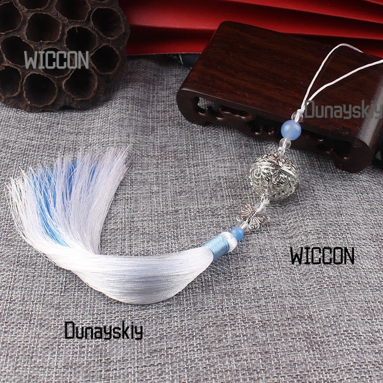 مو داو زو شي وي Wuxian Lan Wangji شعر مستعار تأثيري مجموعة أنيمي التوأم شخصية سوداء تصفيفة الشعر واحد ذيل حصان الأرملة الذروة 2025 جديد