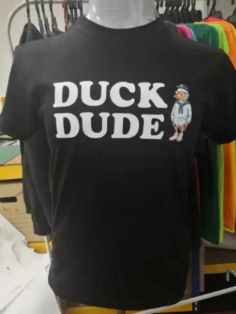 Duck Dude roundneck cotton casual comfortable t-shirt