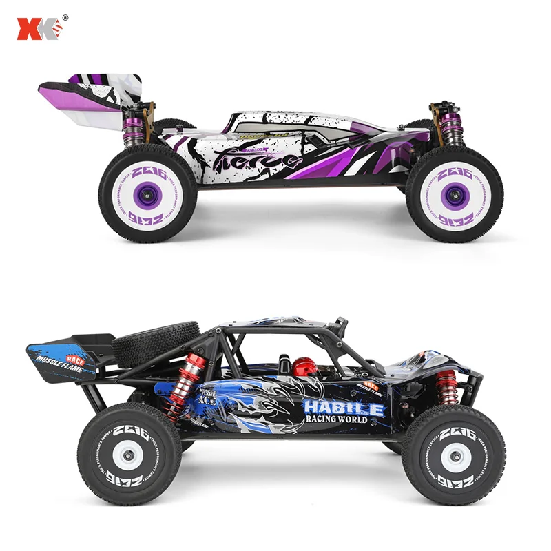 WLtoys XKS 124018 124019 1/12 RC Car 2.4G Remote Control 55Km/H High Speed 4X4 Off-Road 4WD Drive RC Drift Toy Car Gift for Boys