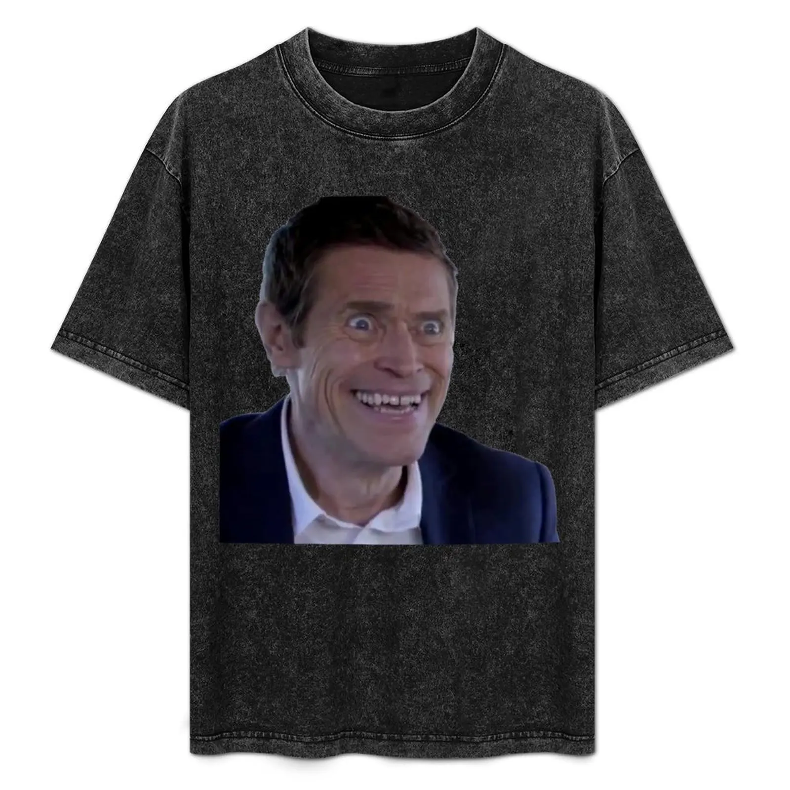 

Happy Dafoe :) T-Shirt Non-Shrink Basic Cotton T-Shirt