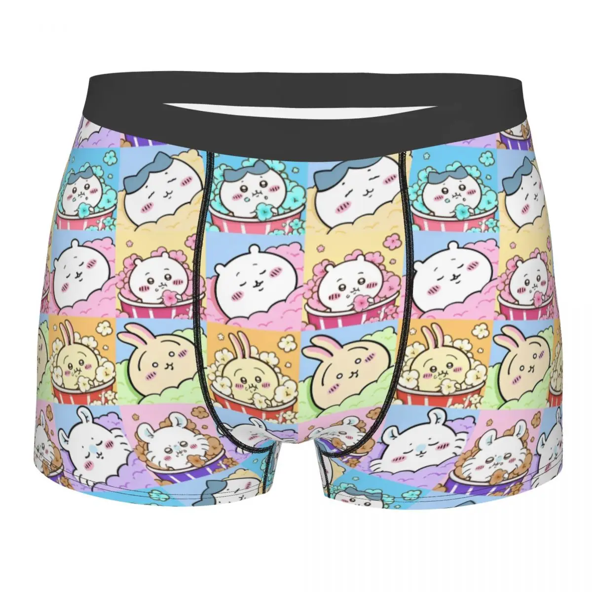 

Novelty Boxer Chiikawa Usagi Hachiware Manga Shorts Panties Briefs Men Underwear Cute Anime Breathable Underpants for Male S-XXL