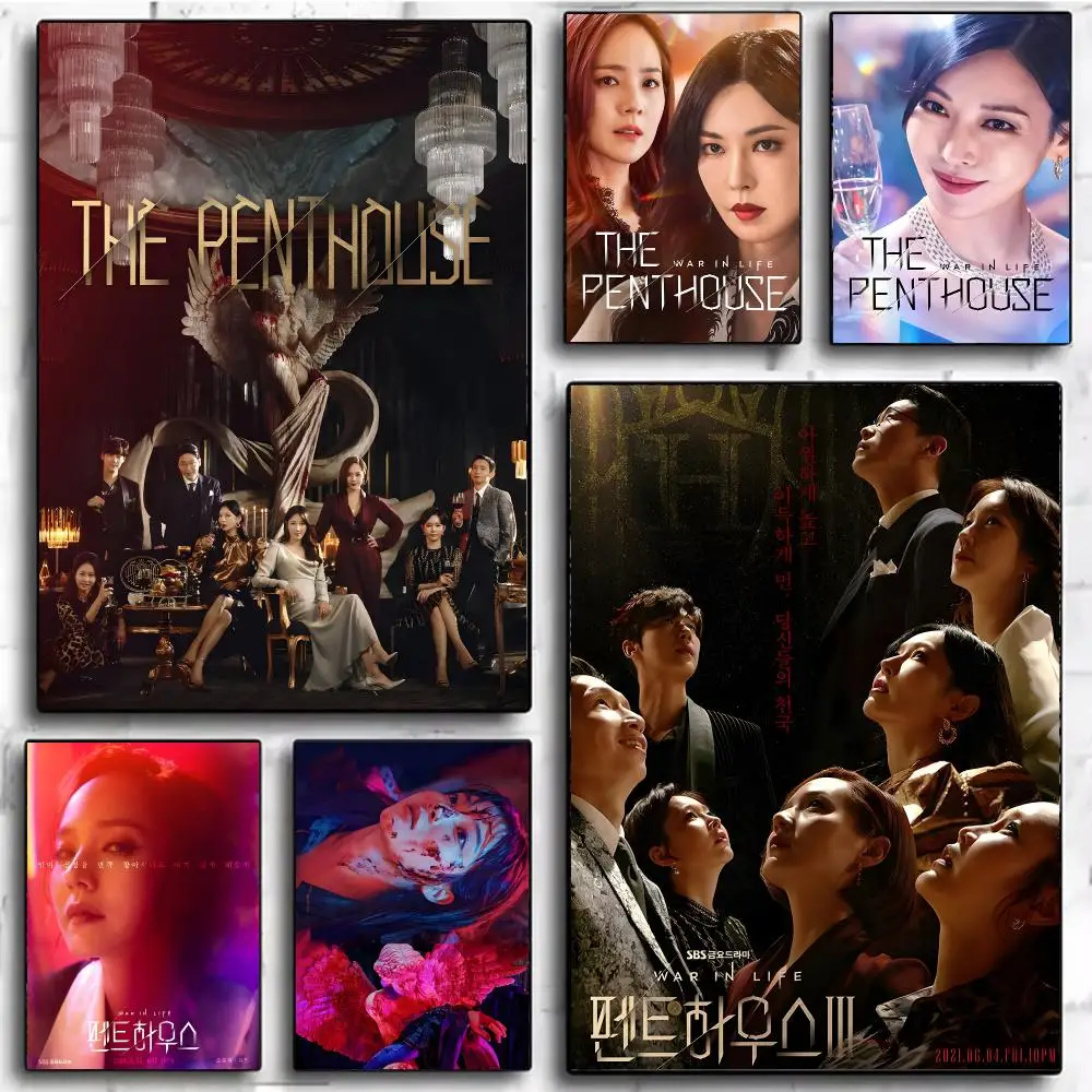 Intense Drama T-The Penthouse Poster Modern Home Decor & Interior Design | Wall Art Collection