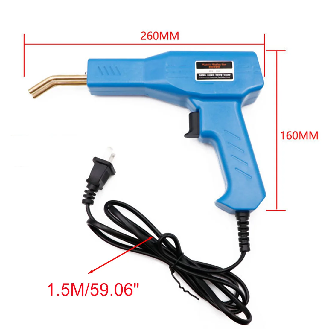 Hot Stapler Plastic Welding Machine Car Bumper Repair Tools Kit 4 types Wave Staples Welding Repairing Machine Welder Gun Repair