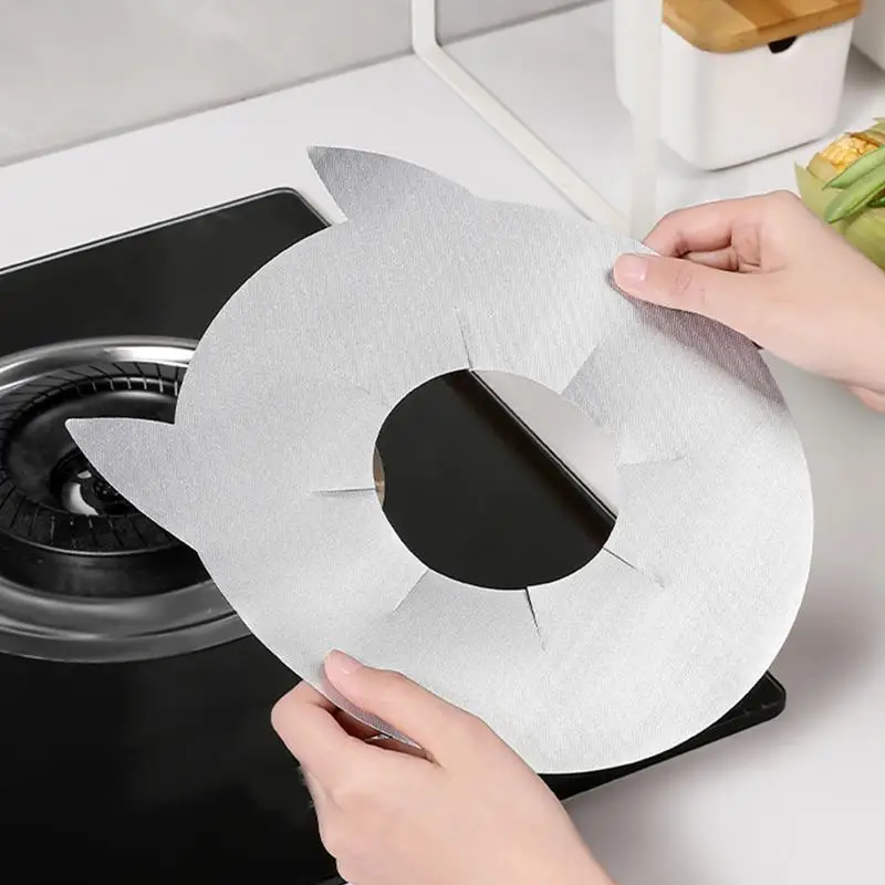 Stove Protector For Range Fiberglass Anti Slip Heat Resistant Stove Protectors Protective Stove Top Supplies Cuttable Oil