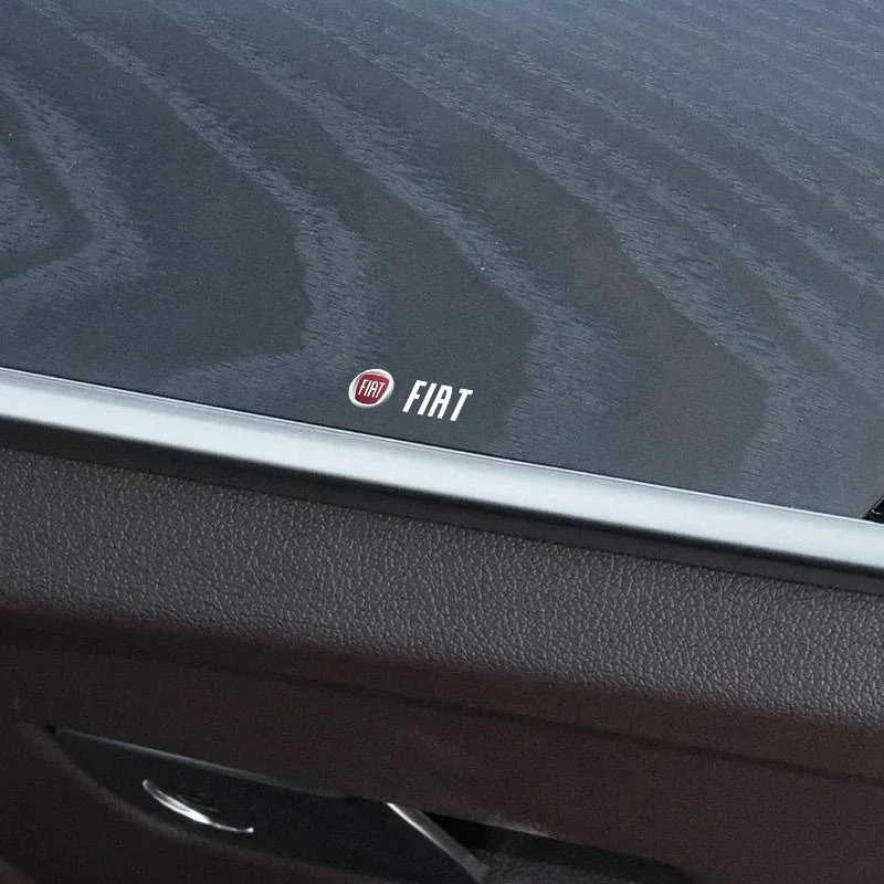 يمكن تطبيق ملصقات رفع النافذة ملصقات التحكم المركزية بشكل عشوائي لـ FIAT Abarth 500 Panda Bravo Punto Tipo Linea Freemont