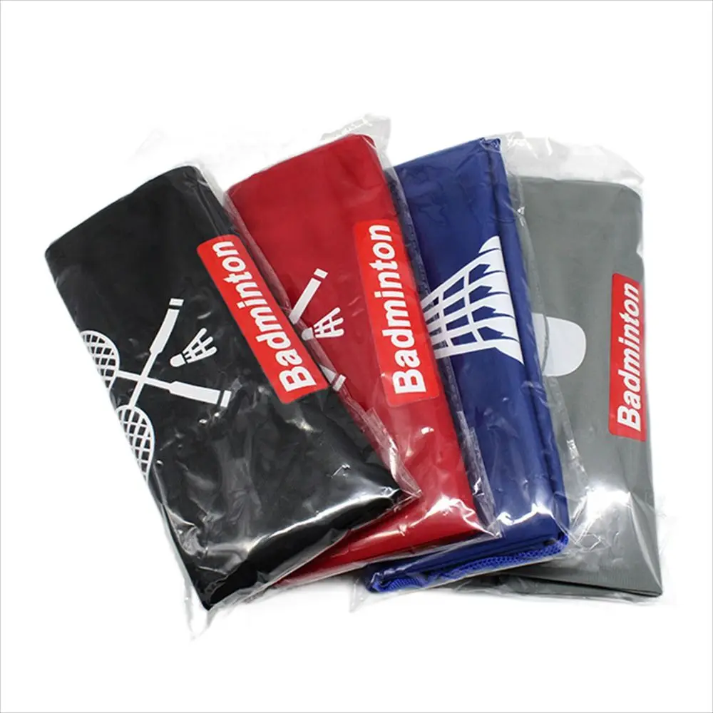 

Drawstring Pocket Badminton Racket Bag Flannel Cover Protective Sleeve Tennis Racket Bags Soft Cloth 2 Rackets