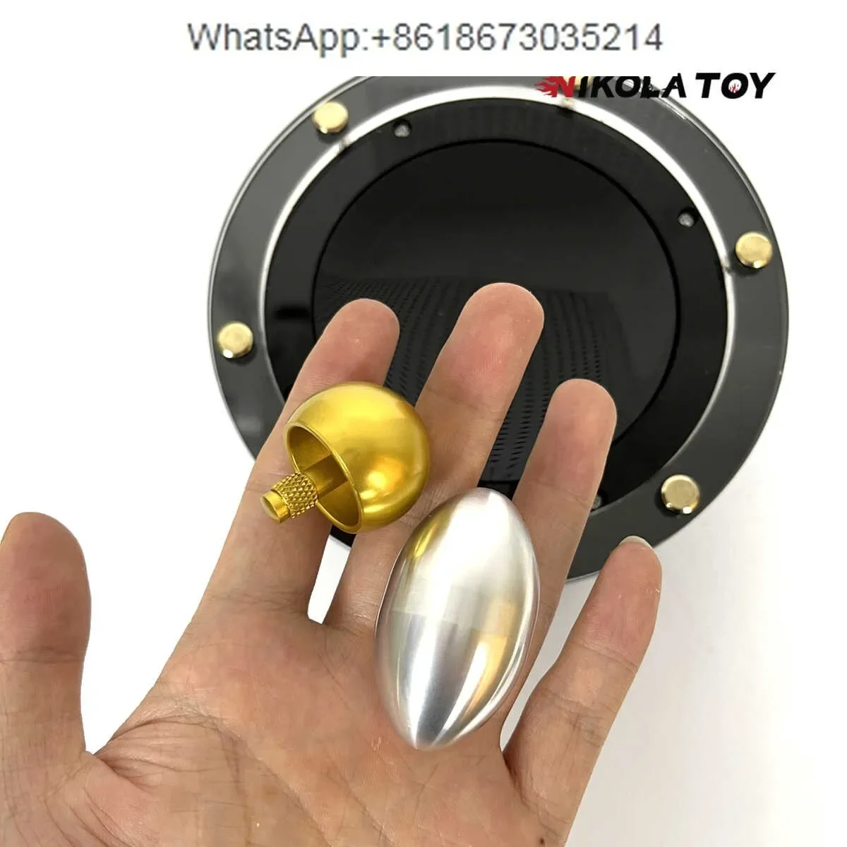 Electromagnetic eddy current science physics experiment teaching aids niche black technology