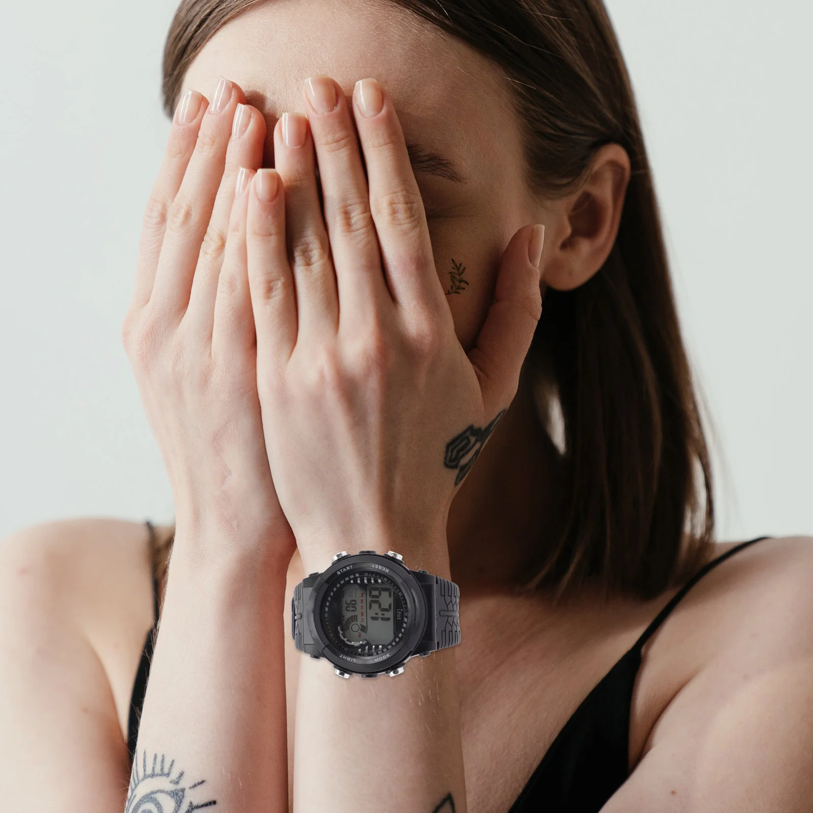 Orologio sportivo Orologi da polso in acciaio inossidabile da corsa