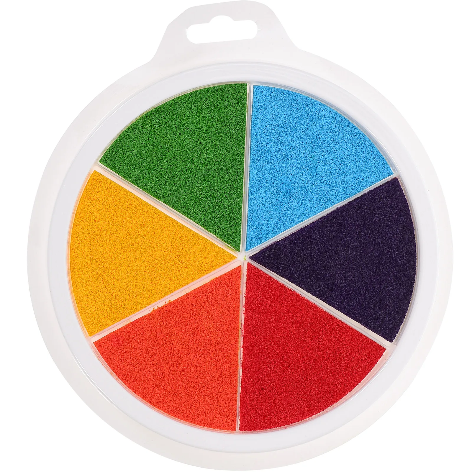 Creatieve kinderinktstempel voor vingerafdrukken, handkunst, afwasbaar, niet-toxisch, stempels, doe-het-zelf tekenen, rond kinderspeelgoed, leuk cadeau