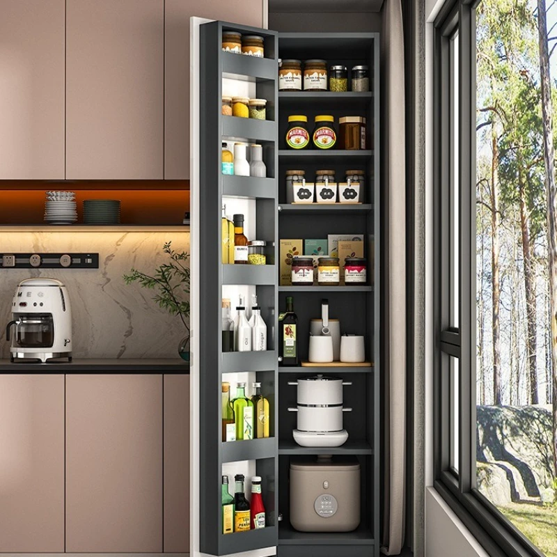 

Solid wood corner cabinet, dining side cabinet, multi-functional locker, living room high cabinet, snack storage cabinet