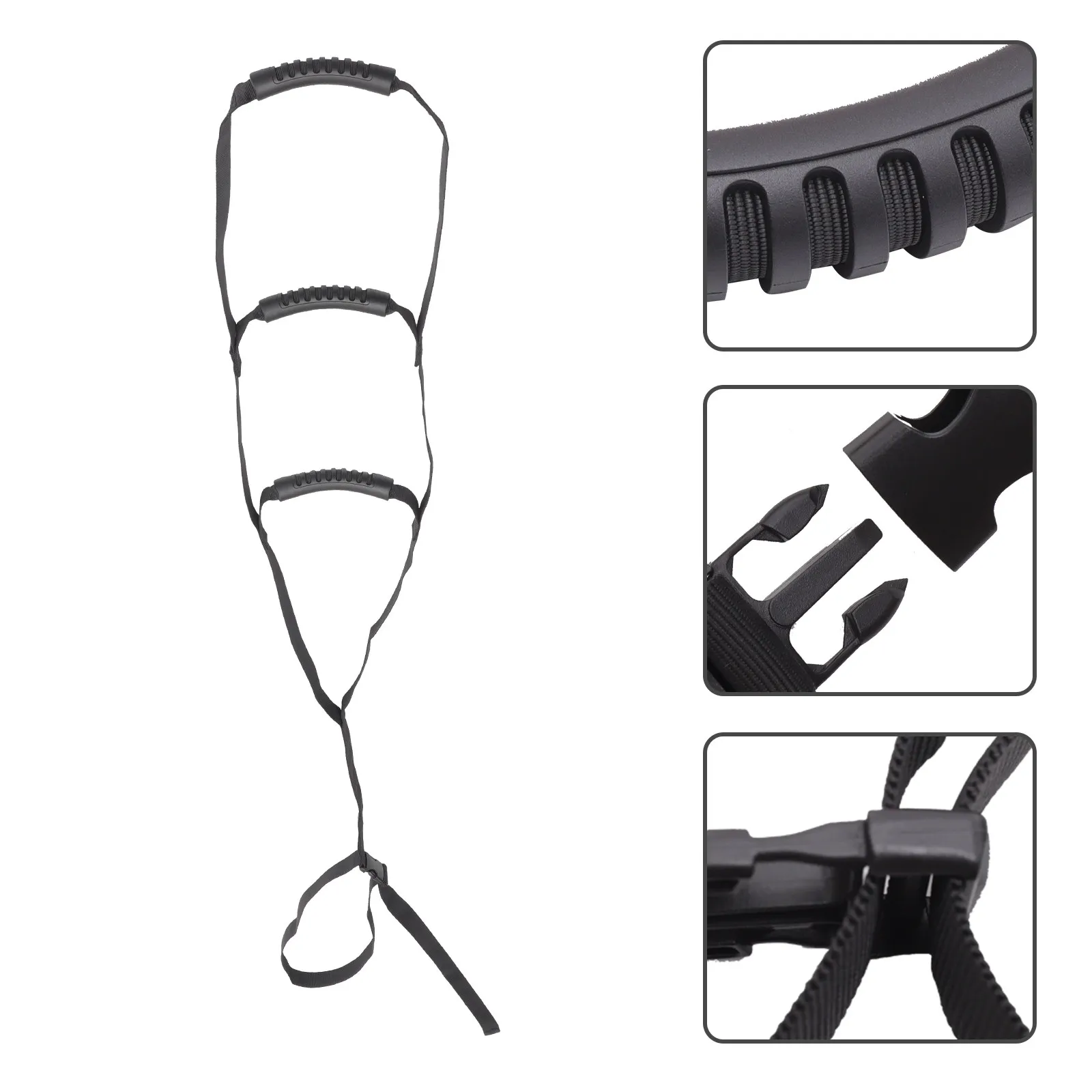 

Adjustable Bed Ladder Paralytic Strap Disabled Pull Up Belt Physiotherapy Aid Elder Sit Up Assist Strap