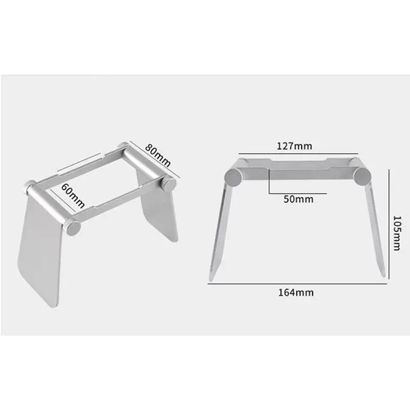 (A25M) Portable Hand-Pressed Coffee Machine Small Portable Hand-Washed Filter Cup Foldable Aluminum Alloy Bracket