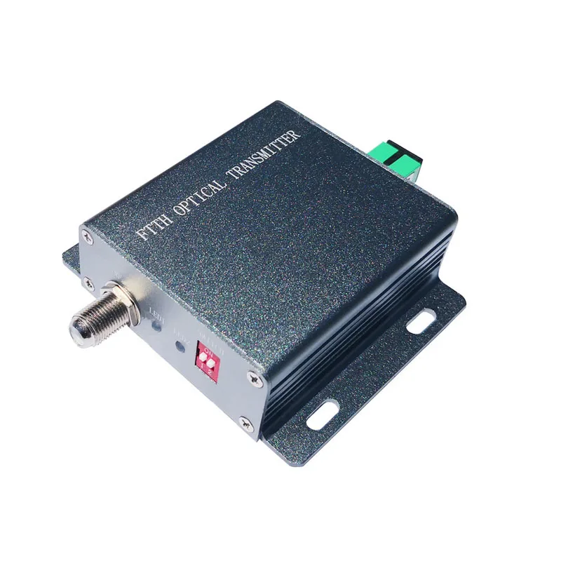 10mw SC APC Micro Mini Optical Transmitter CATV 1310nm Node 47-1000MHZ Singlemode1550NM FTTH Fiber Optics Tranceiver