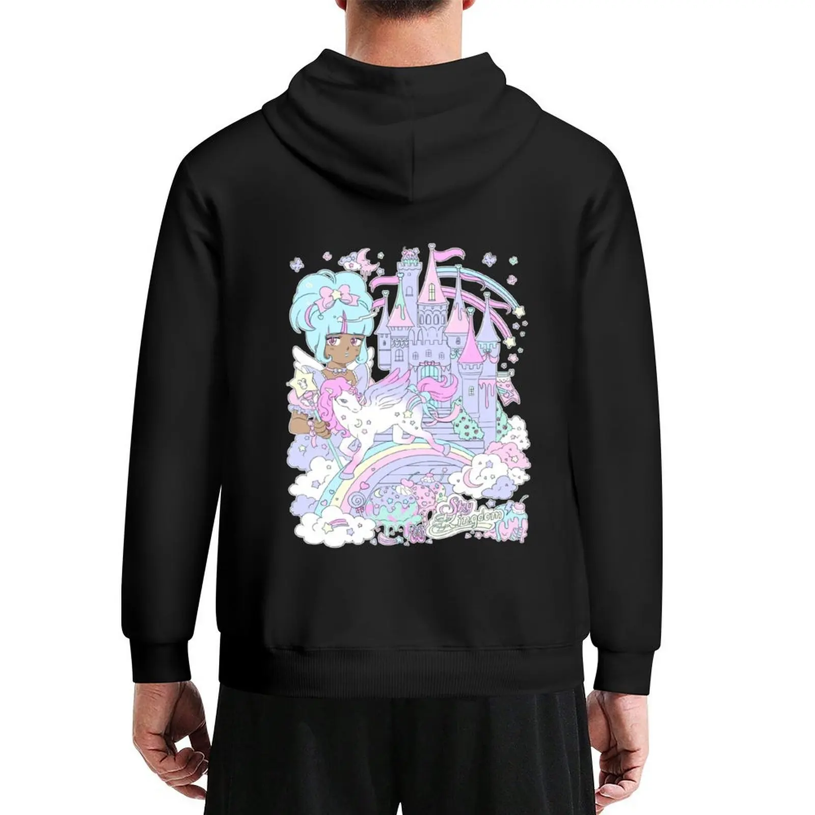 Sky Kingdom II Hoodie korean style clothes men's sweat-shirt set men clothes winter clothes new in hoodies and blouses