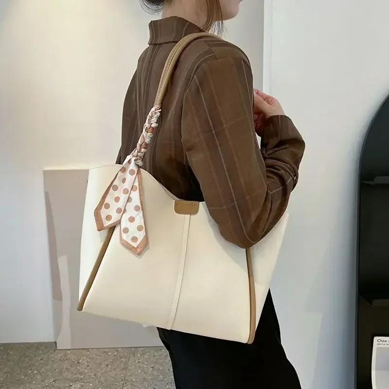 Bolso de hombro de estilo coreano para mujer, bolso de mano de gran capacidad con personalidad, a la moda