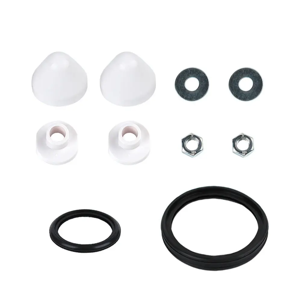Wall Hung Concealed Cistern Flush Pipe Connector For For Lelinlefan Toilet Tank Extension Tube Fitting Nut Decorative Cover
