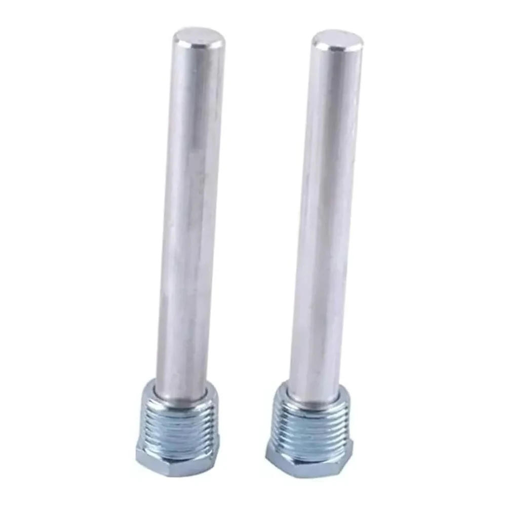 2Pcs Aluminum Magnesium Anode Rod 1/2 NPT 13*115mm Water Tank Fittings Heater RV Water Tank Magnesium Rod Sacrificial Anode Rod