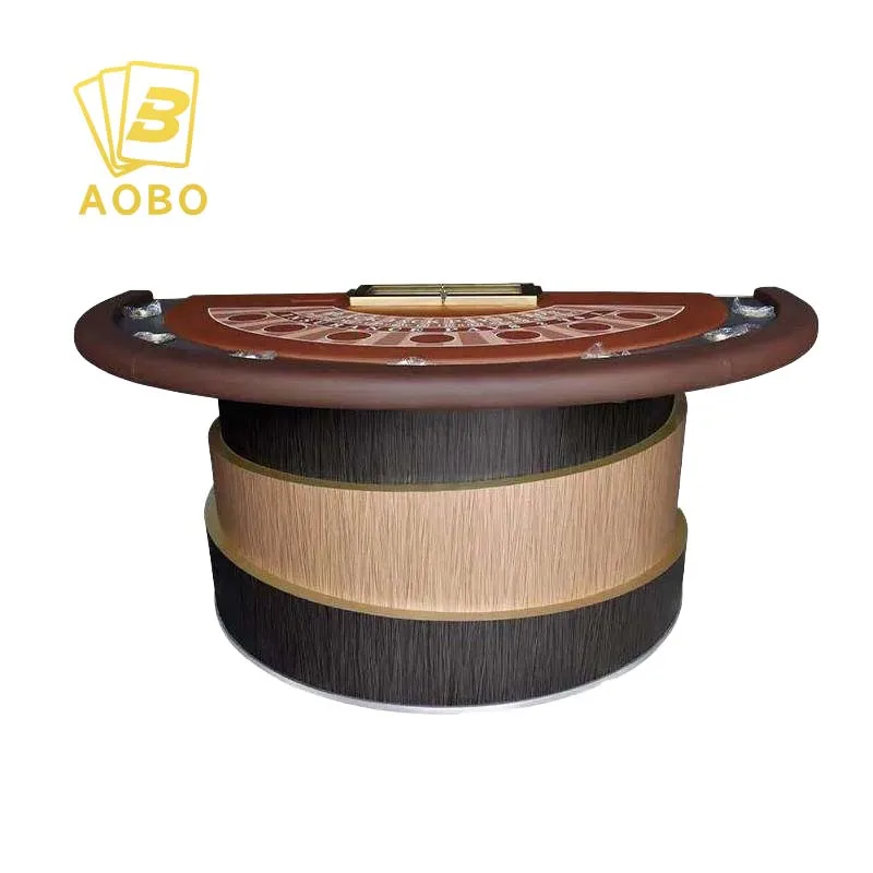 

Профессиональный современный игровой стол для блэкджека и покера, настраиваемый под заказ, для казино и развлекательных заведений