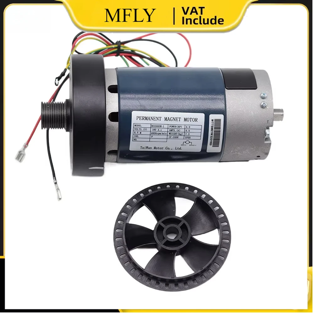 Motore universale a magnete permanente CC per tapis roulant 180V 3HP