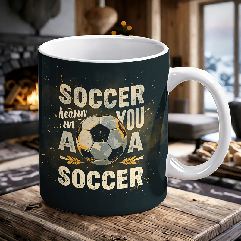 

Soccer Fan's Essential Decor - Bold Typography on Dark Background Mug with a bottle opener function of 2026 Major Football Event